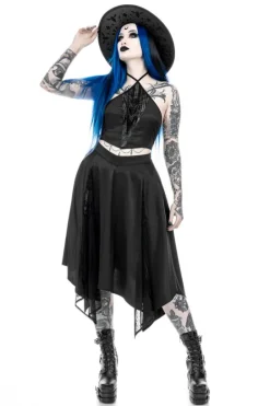 AFTERLIFE HALTERNECK TOP-Restyle Discount