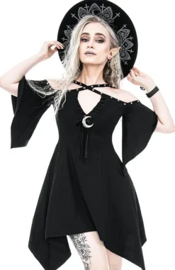 Bawełniana Sukienka CALISTA TUNIC z księżycem-Restyle Best
