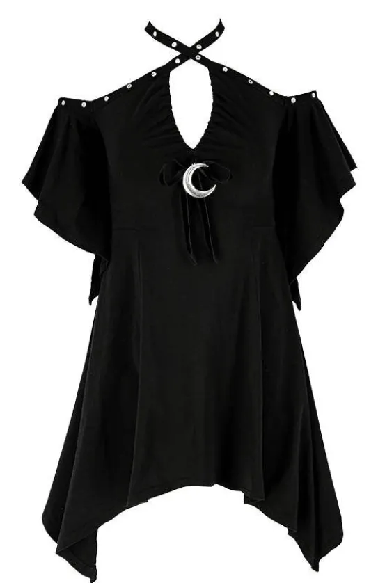 Bawełniana Sukienka CALISTA TUNIC z księżycem-Restyle Best