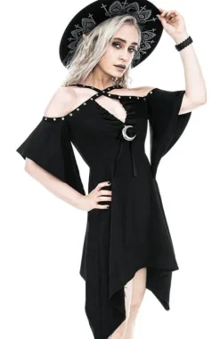 Bawełniana Sukienka CALISTA TUNIC z księżycem-Restyle Best