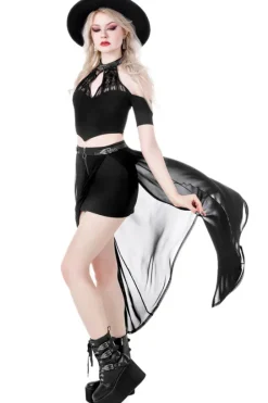 BLUZKA CATACOMBS z odkrytymi ramionami-Restyle Online