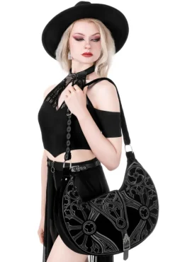 BLUZKA CATACOMBS z odkrytymi ramionami-Restyle Online