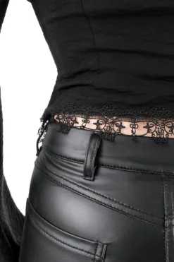 BLUZKA DELPHYNE Z OPUSZCZONYMI RAMIONAMI-Restyle Hot
