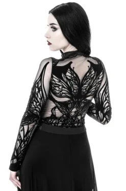 BODY ELVEN WHISPERS Elfickie zdobione body ze skrzydłami-Restyle New