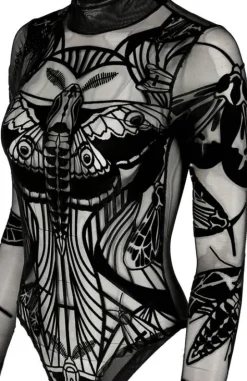 Body z siateczki MOTHS CONTOUR BODYSUIT-Restyle Outlet