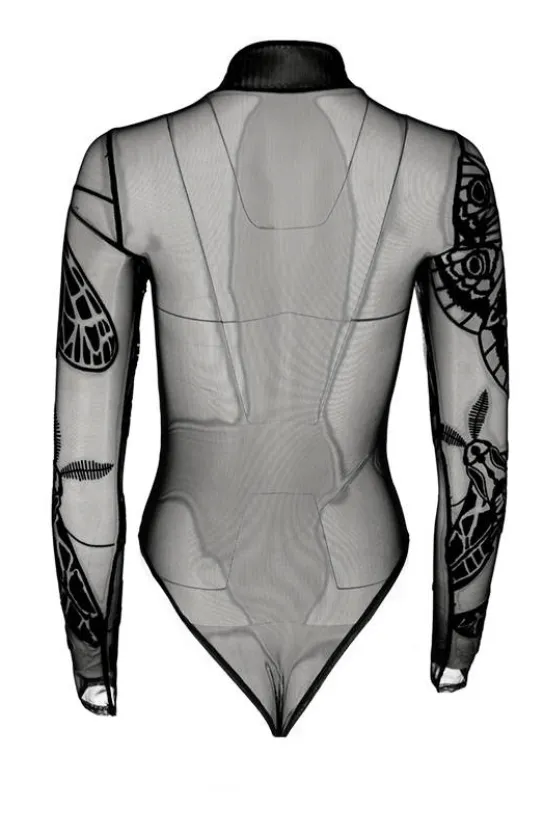 Body z siateczki MOTHS CONTOUR BODYSUIT-Restyle Outlet