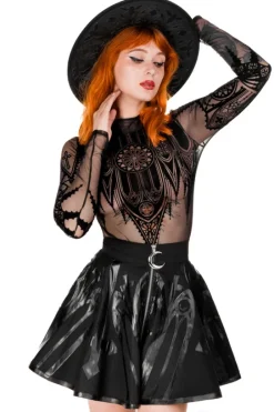 CATHEDRAL CIRCLE SKIRT Katedralna Spódnica z koła-Restyle Outlet