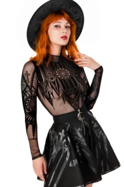 CATHEDRAL CIRCLE SKIRT Katedralna Spódnica z koła-Restyle Outlet
