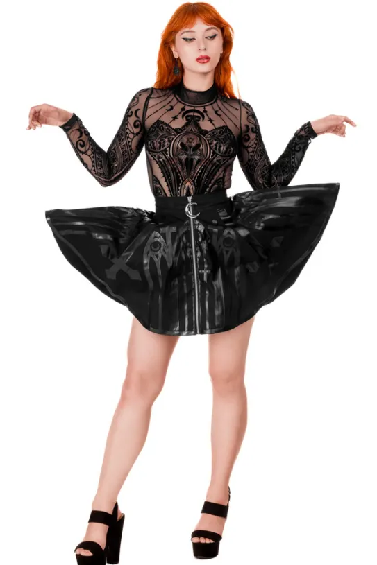 CATHEDRAL CIRCLE SKIRT Katedralna Spódnica z koła-Restyle Outlet