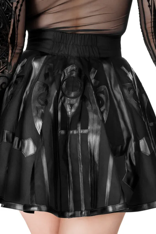 CATHEDRAL CIRCLE SKIRT Katedralna Spódnica z koła-Restyle Outlet