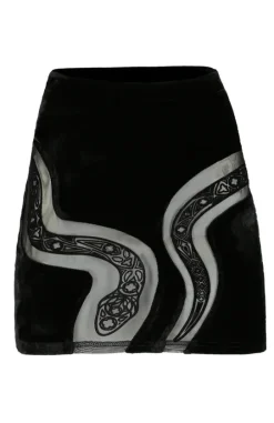 CATHEDRAL SNAKE MINI Spódniczka z wężem-Restyle Fashion
