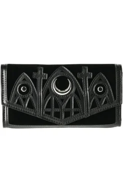 CATHEDRAL WALLET podłużny portfel ze wzorem katedry-Restyle Discount