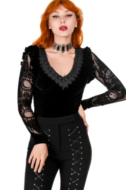 CATHEDRALIS BODYSUIT Body królowej ze zdobionymi plecami-Restyle Hot