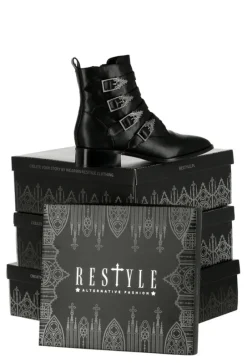 CATHEDRALIS Buty Sztyblety z klamrami katedralnymi-Restyle Sale