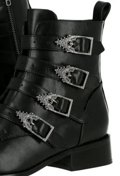 CATHEDRALIS Buty Sztyblety z klamrami katedralnymi-Restyle Sale