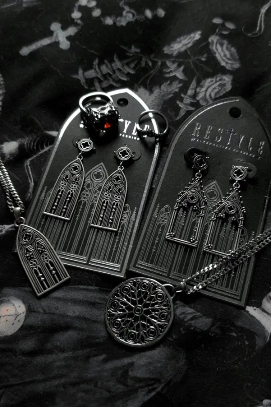 CATHEDRALIS EARRINGS Kolczyki katedralne-Restyle Fashion