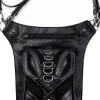 Czarna torba na biodro, nerka, Pocket belt "DRAGON HOLSTER BAG"-Restyle Fashion