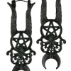 Czarne kolczyki MALEFICENT EARRINGS-Restyle Discount