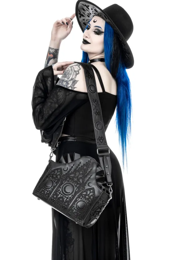 Dark Altar Shoulder Bag Katedralna Torebka na szerokim pasku-Restyle Sale