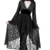 DARK ANGEL BURNOUT DUSTER gotycka narzutka-Restyle Online