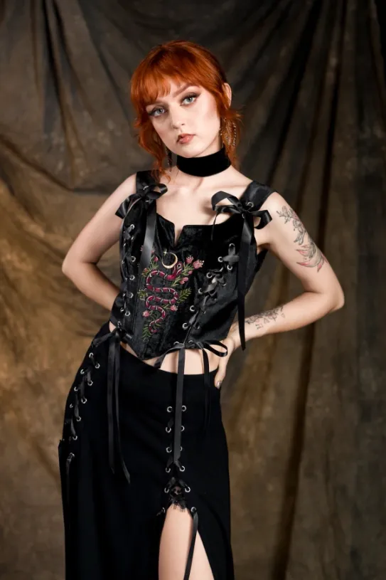 ENCHANTED ENCOUNTERS top gorsetowy-Restyle Best