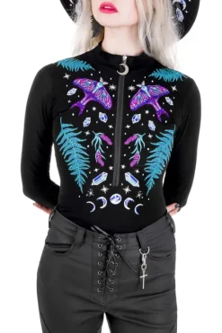 ENCHANTED FOREST BODYSUIT Body z haftem-Restyle Discount