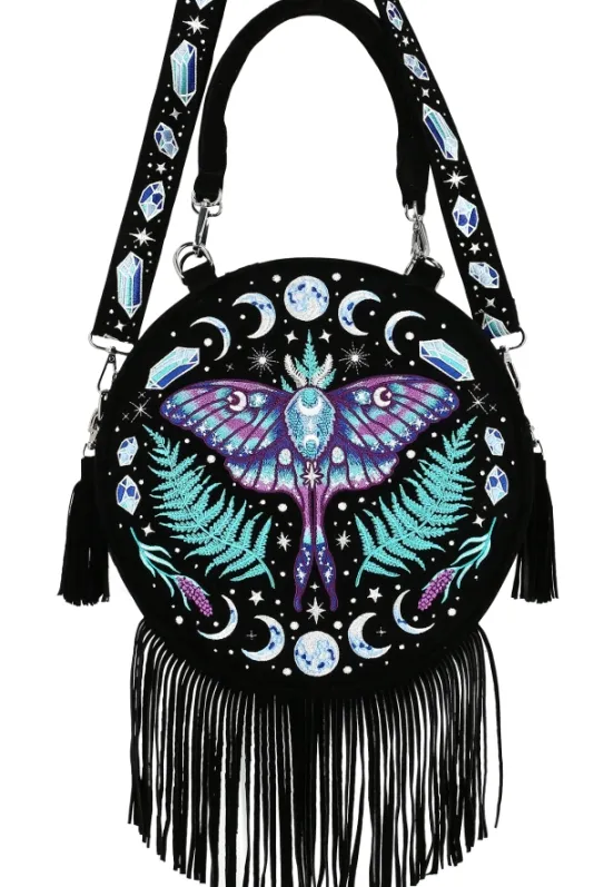 ENCHANTED FOREST ROUND BAG Okrągła Magiczna torebka ćma-Restyle Clearance