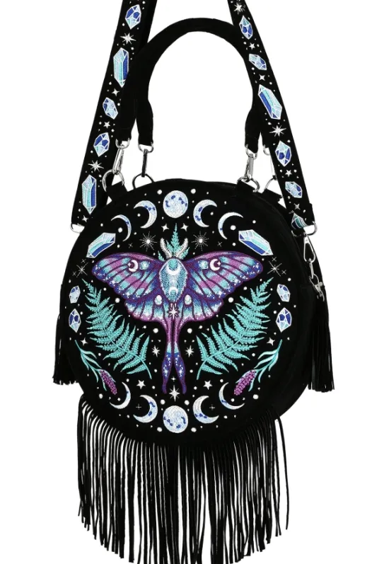 ENCHANTED FOREST ROUND BAG Okrągła Magiczna torebka ćma-Restyle Clearance