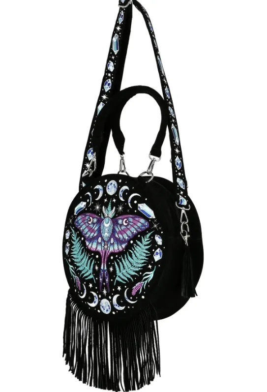 ENCHANTED FOREST ROUND BAG Okrągła Magiczna torebka ćma-Restyle Clearance