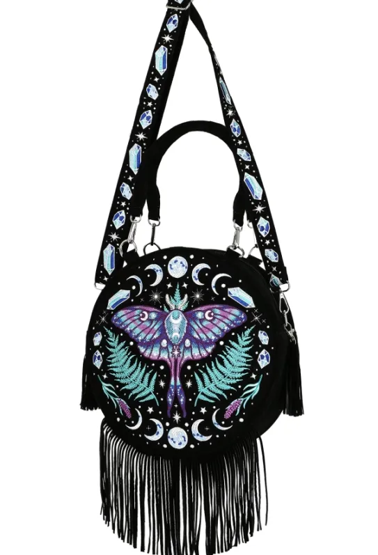 ENCHANTED FOREST ROUND BAG Okrągła Magiczna torebka ćma-Restyle Clearance