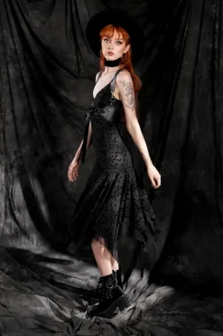 FALLEN LEAVES sukienka midi-Restyle Outlet