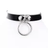 Gotycka obroża z kółkiem "O-RING COLLAR"-Restyle Sale