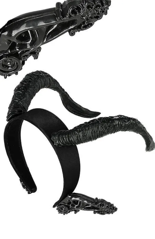 Gotycka opaska z rogami DARK ELF-Restyle Sale