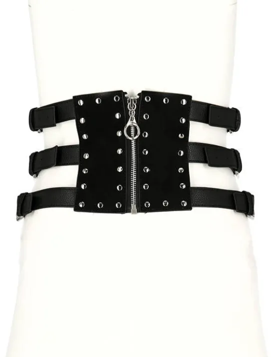 Gotycki Pasek na Talię KNOCKER WAIST BELT-Restyle Discount