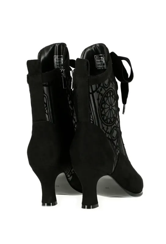 Gotyckie Trzewiki SANCTORIUM Katedralne, sznurowane buty-Restyle Sale