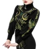 HERBAL CROPPED Krótka bluza z haftem-Restyle Clearance