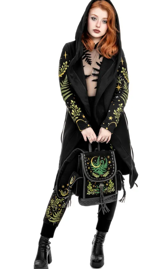 HERBAL SWEATPANTS Spodnie dresowe modelujące z haftem-Restyle Discount
