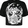 Krótki T-shirt z nadrukiem SAILOR MOON Crop top-Restyle Best