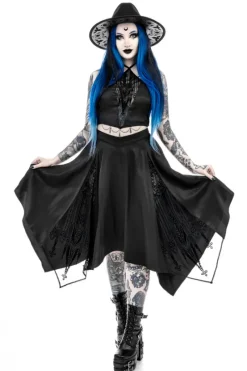 LEVIATHAN MIDI SKIRT-Restyle Discount
