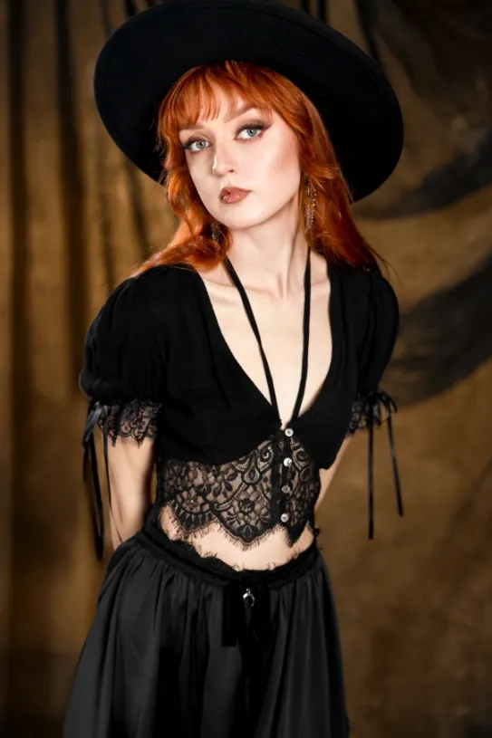 LICHEN LACE TOP-Restyle Sale