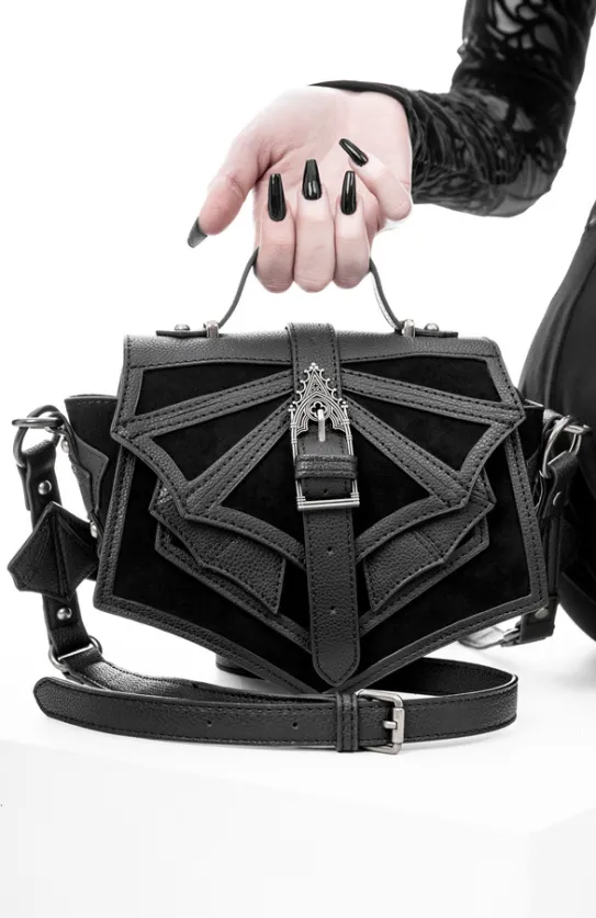 Night Creature Shoulder Bag Małą torebka z katedralną klamrą-Restyle Discount