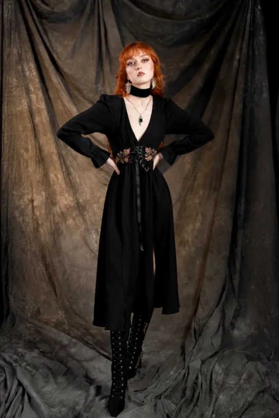 POISONED PETAL sukienka midi-Restyle Sale