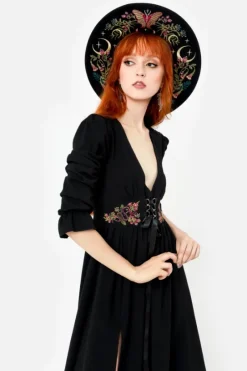 POISONED PETAL sukienka midi-Restyle Sale