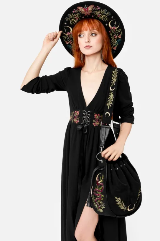 POISONED PETAL sukienka midi-Restyle Sale