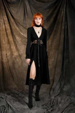 POISONED PETAL sukienka midi-Restyle Sale
