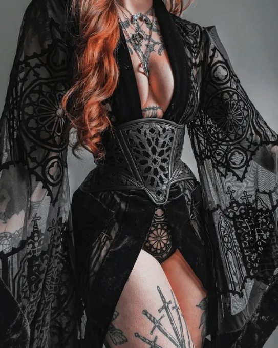 ROSARIUM CORSET BELT Gorsetowy pasek-Restyle Fashion