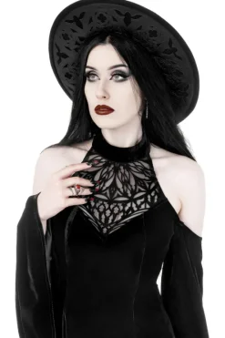 ROSARIUM LASER CUT HAT, cathedral wide brim hat-Restyle Discount