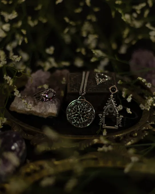 SALVATION STACKER RING Pierścionek katedralny-Restyle New