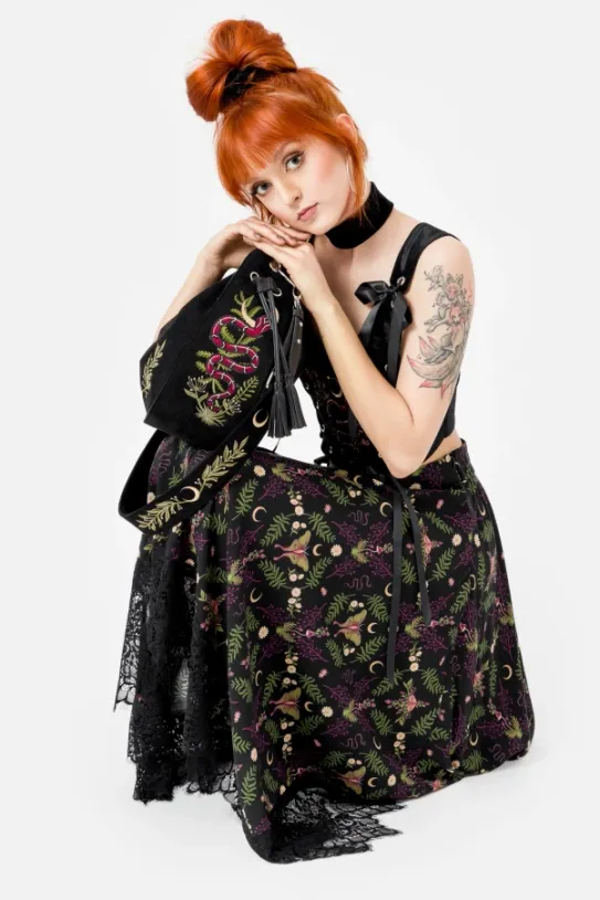SERPENT'S LAIR TOREBKA Z HAFTEM WĘŻA-Restyle Discount