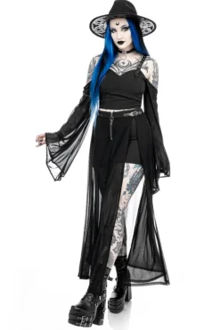 SHADOWS MAXI SKIRT-Restyle Fashion